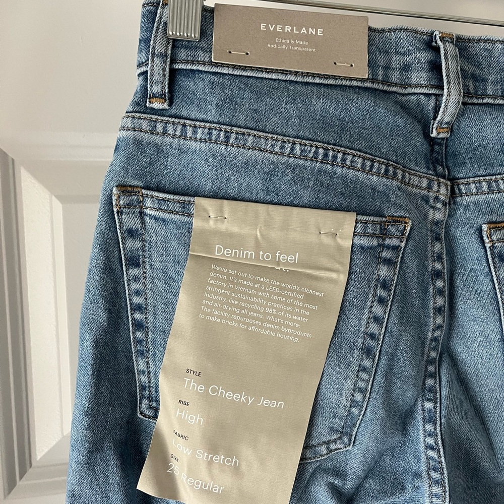 Everlane Straight Leg Cheeky Jean